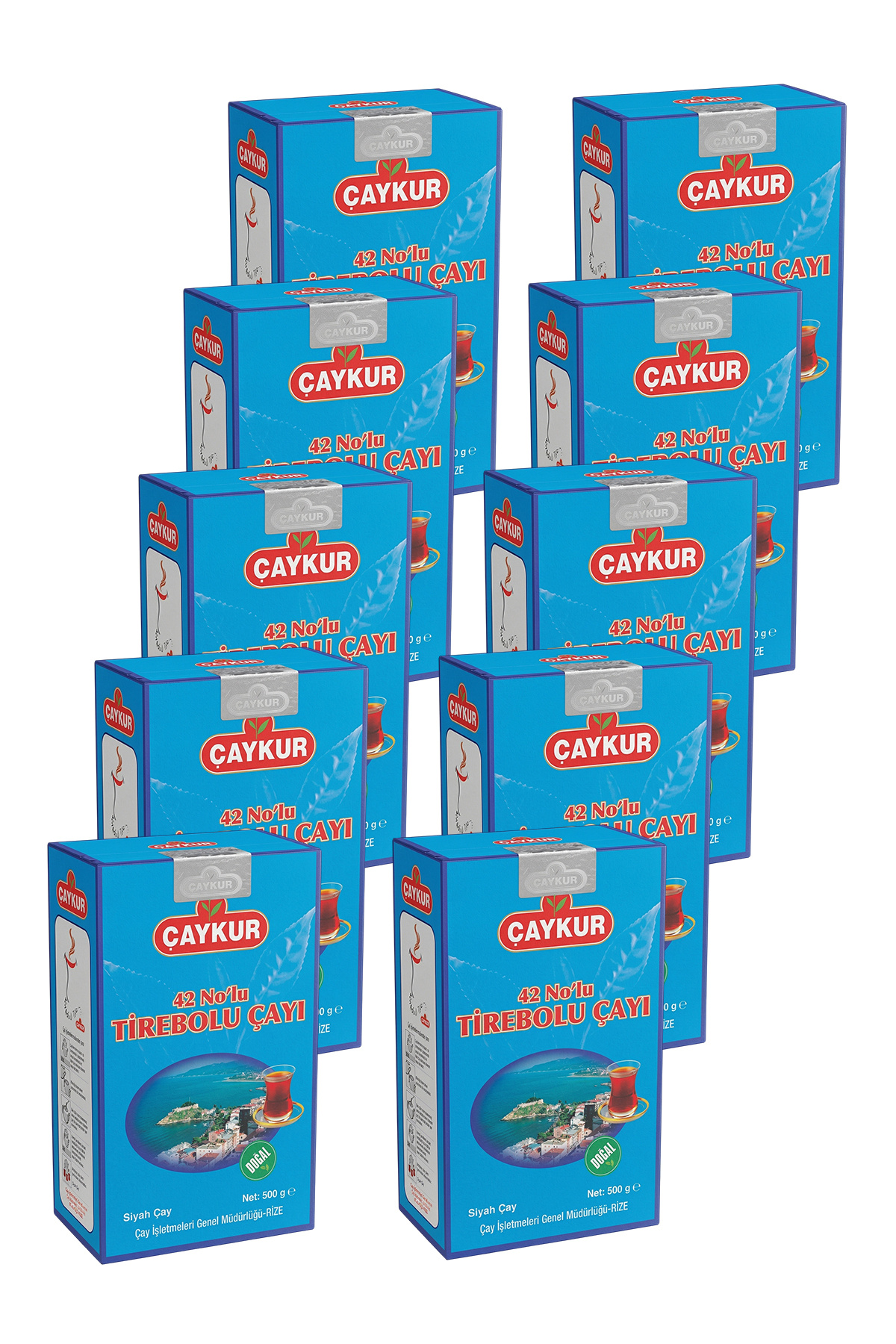 Çaykur 42 Nolu Tirebolu Dökme Çay 500 gr. Onlu Paket