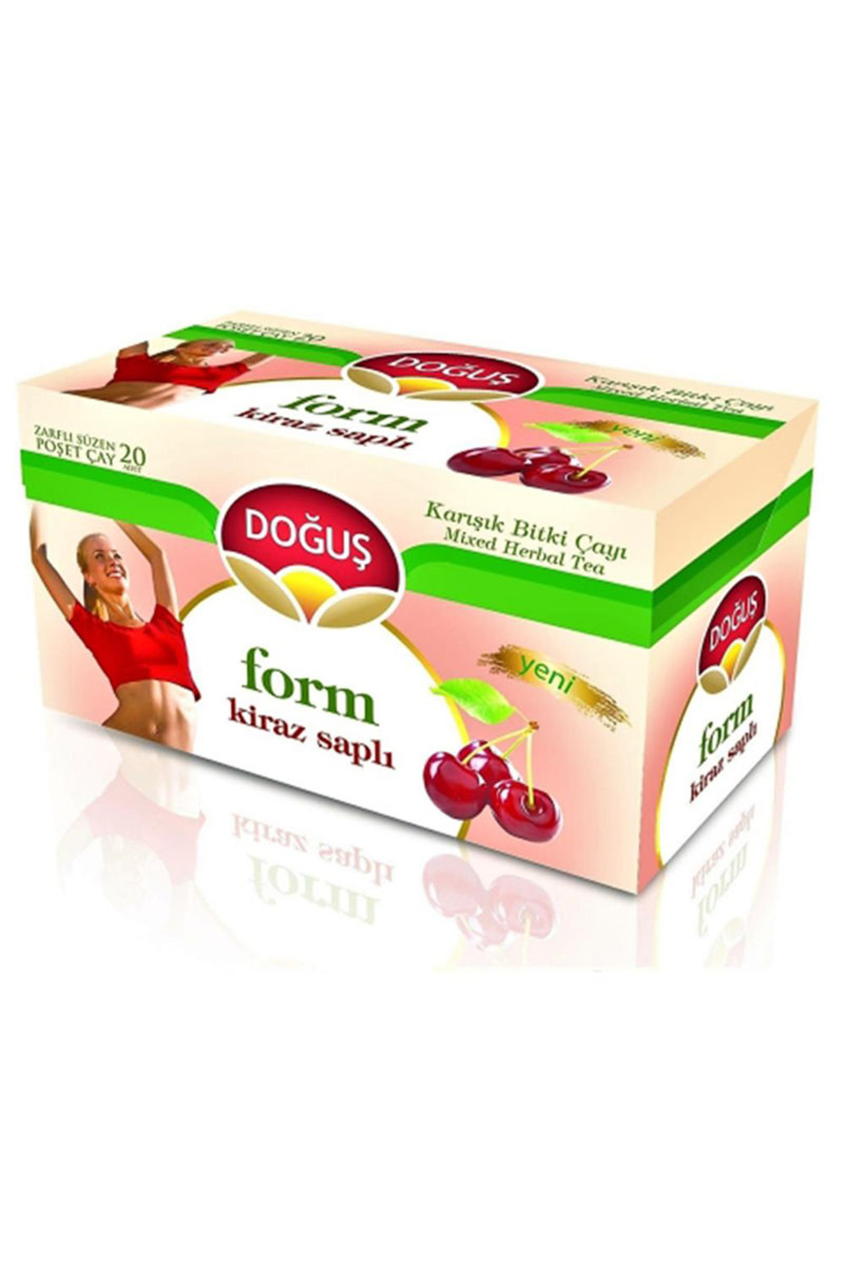Doğuş Form Kiraz Saplı Çayı 20x2 gr