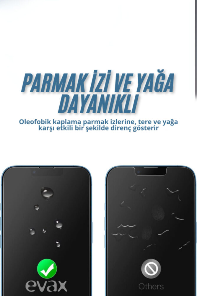 EVAX 3'lü Paket Iphone 13 9h Temperli Hd Cam Ekran Koruyucu Kırılmaz Cam (3'LÜ PAKET) - Görsel 3