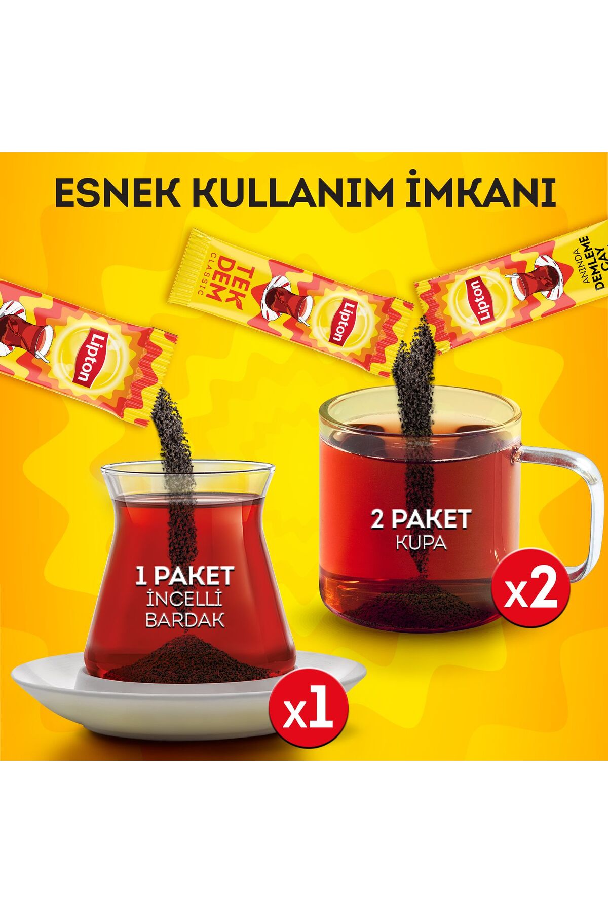Lipton Tek Dem Klasik 10 Lu Paket 1.9 Gr - Görsel 3