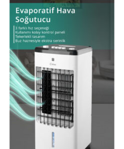 Alternative view of Kiwi Kfan-7494 3'ü 1 Arada Hava Temizleyici, Nemlendirici Portatif Hava Soğutucu 60 Watt