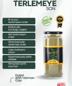 golden leaf Aşırı Terleme, Ateş Basması Ve Uykuya Yardımcı Bitki Çayı - 420 gr