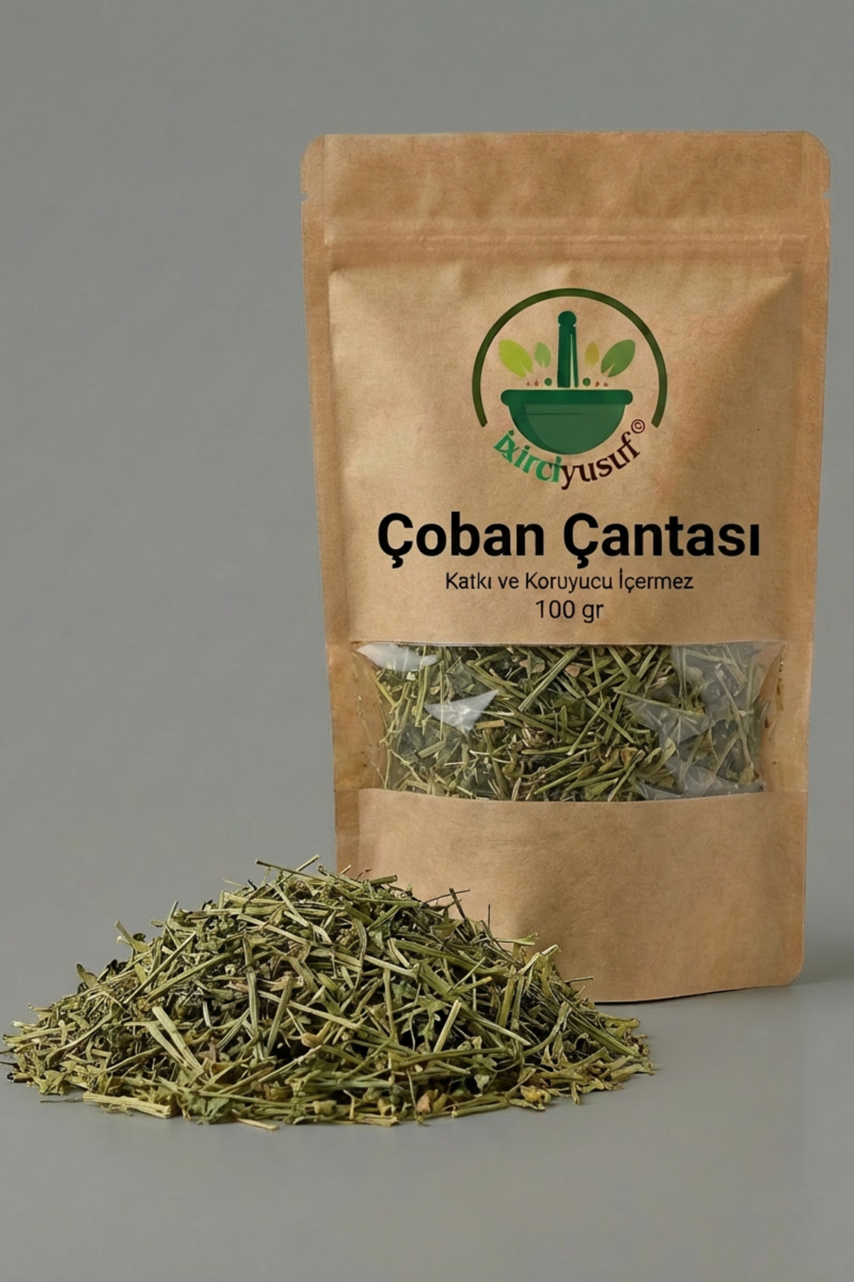 ixirciyusuf Çoban Çantası Otu – Kurutulmuş Bitki Çayı 100 g (Doğal)