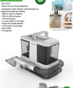 Kiwi Koltuk ve Halı Yıkama Makinesi Kcc-4318