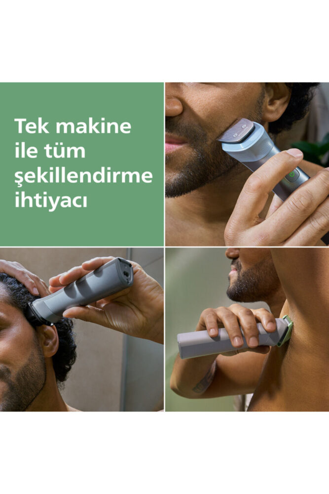 Philips 5000 Serisi 10in1, Erkek Bakım Seti, Yüz/Saç/Vücut Tıraş Makinesi, Islak /Kuru Kullanım, MG5922/15 - Görsel 2