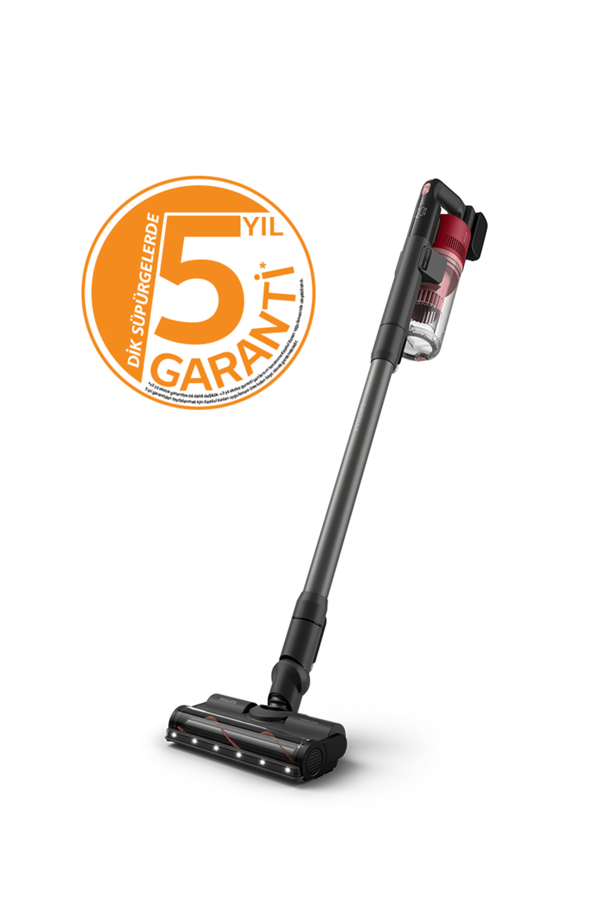 Philips 6000 Serisi Kablosuz Dikey Süpürge, PowerCyclone 11, 64 Dakika Kullanım Süresi, XC6552/01