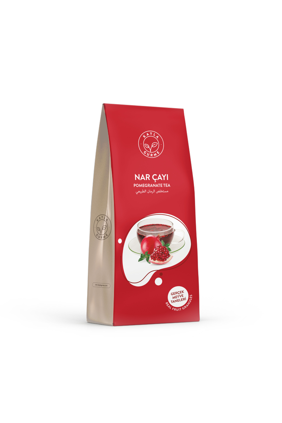 Kayla Gurme Nar Çayı - Gerçek Nar Meyve Taneli Çay - 250 g - Görsel 3