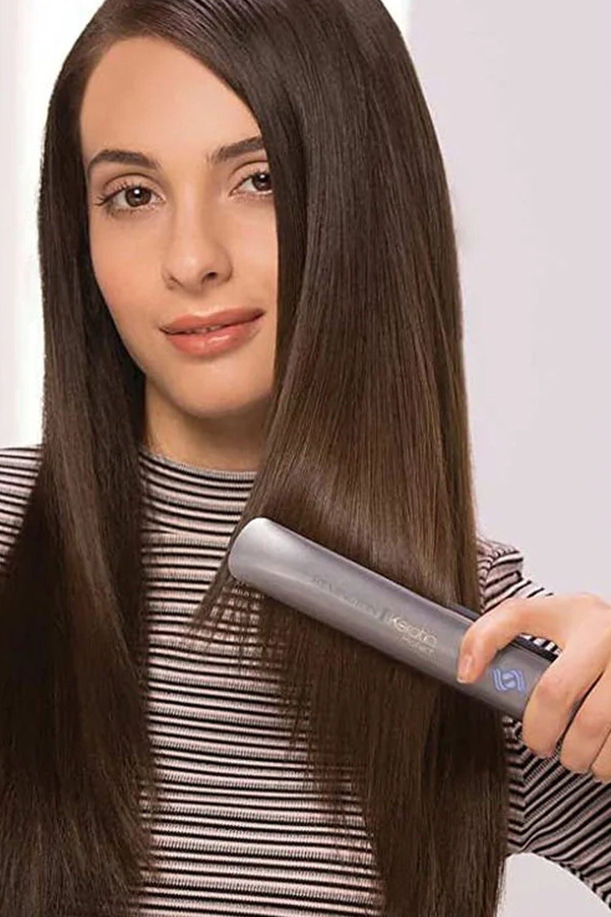 Remington S8598 Keratin Protect Akıllı Saç Düzleştirici - Keratin & Badem Yağlı Seramik Isı Korumalı - Görsel 3