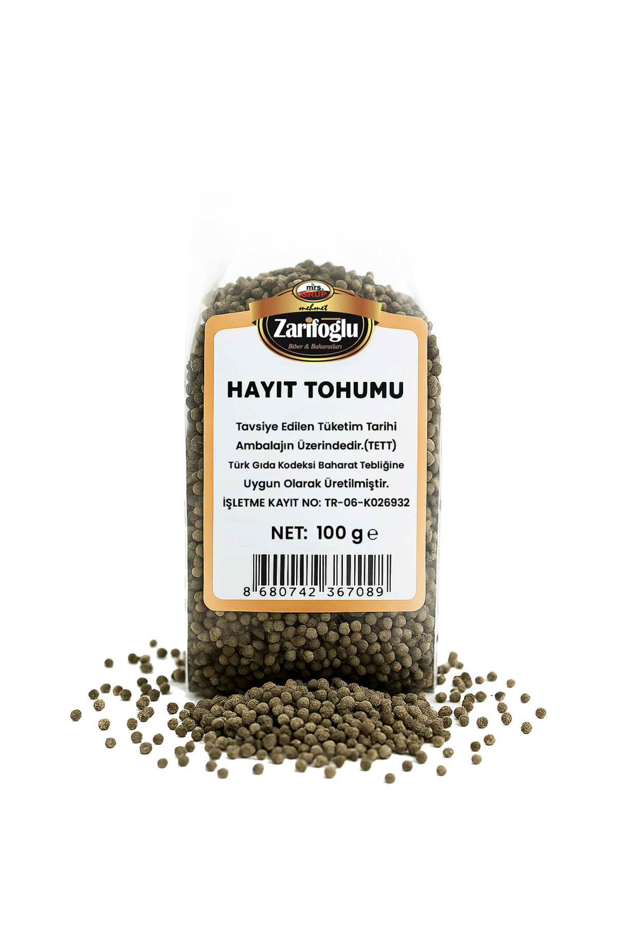 Zarifoğlu Hayt Otu Tohumu Bitkisi Şifalı Bitkiler Hayıt 100 gr