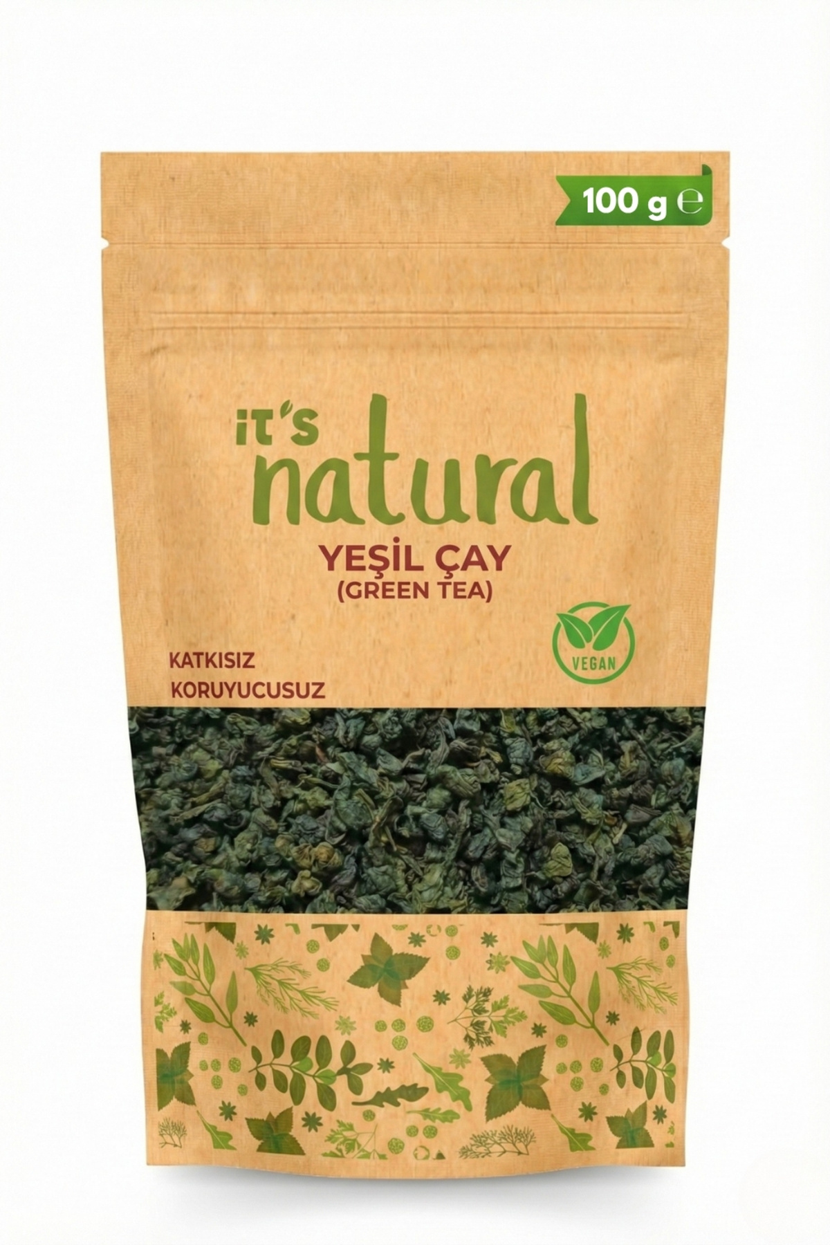 it's Natural Yeşil Çay 100 G Tomurcuk Katkısız