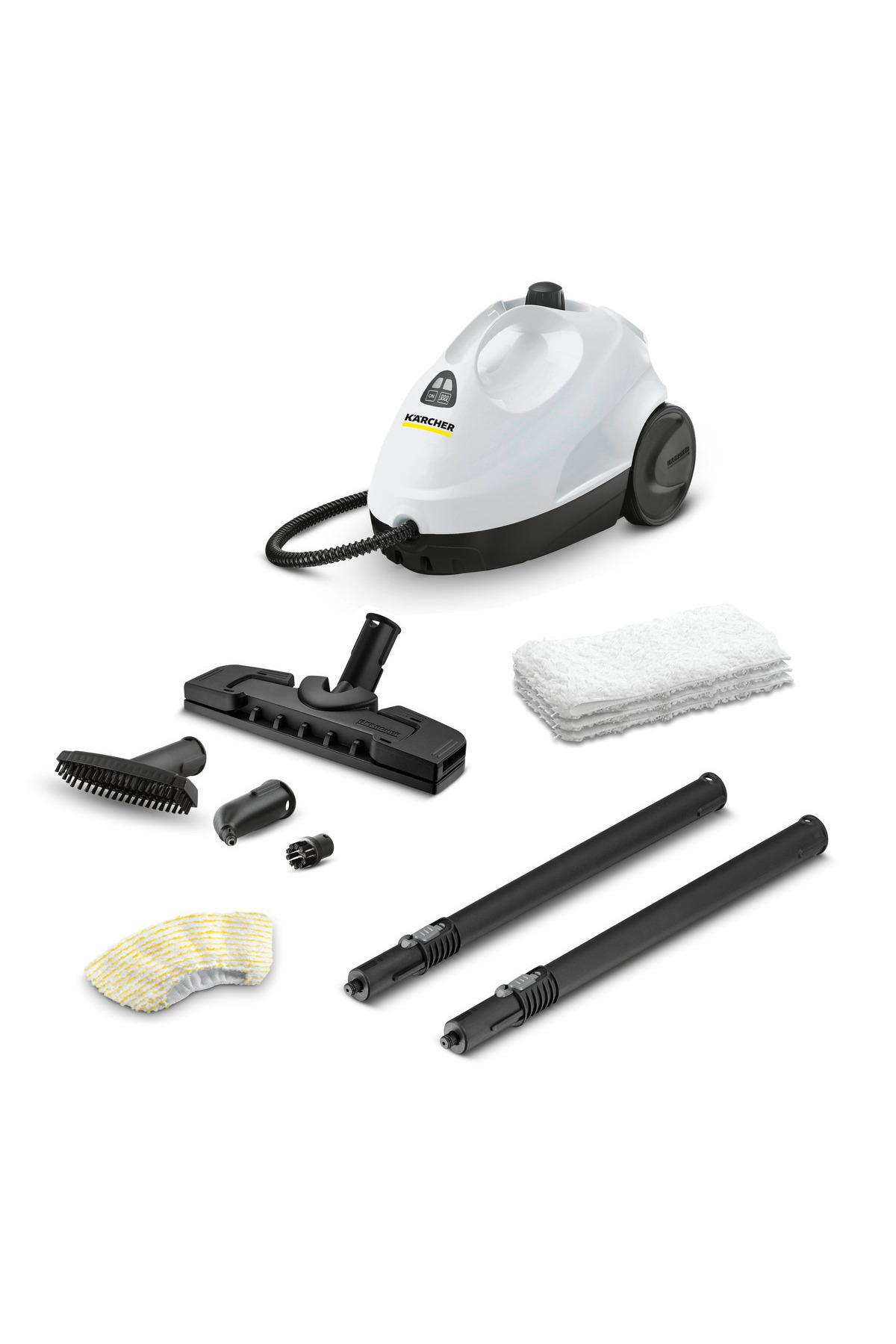 Karcher Kst 2 Cloth Set 1500W 3.2 Bar Buharlı Temizlik Makinesi - Beyaz - Görsel 3