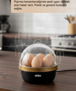 Sinbo SEB-5806 Yumurta Pişirme Makinesi - Görsel 3