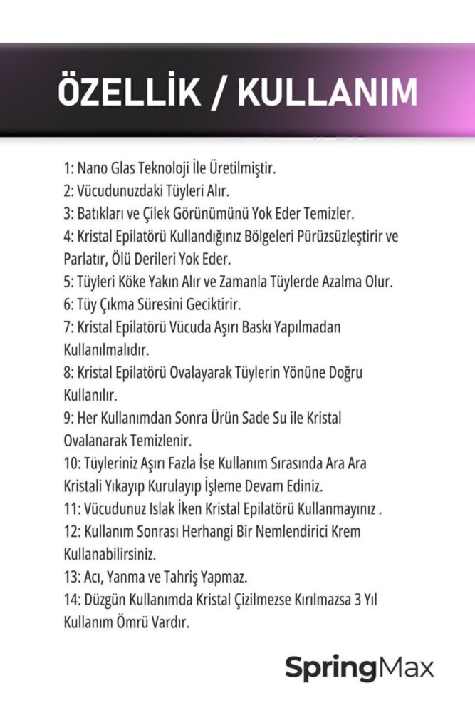 Genel Markalar Crystal Eraser Epilasyon Aleti Tüy Silgisi Tüy Alıcı Fiziksel Kristal Epilatör Ma - Görsel 3