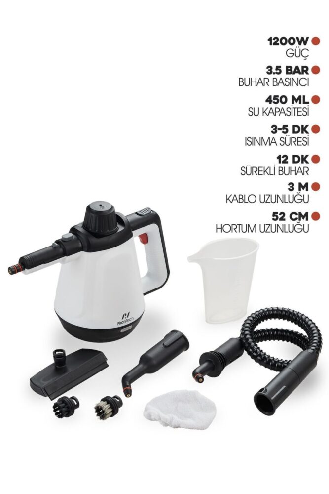 PiranTech CB-02A Buharlı Temizlik Makinası - Buharlı Temizleyici - Görsel 2