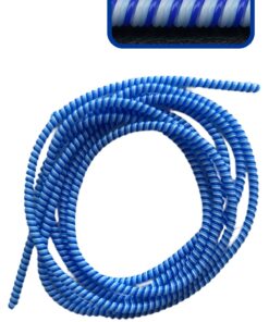 WANNA PROTECT Dayanıklı Şarj Aleti Kablosu Spiral Kablo Koruyucu Kulaklık Kablosu Koruyucu Sarma Örgü Kılıfı
