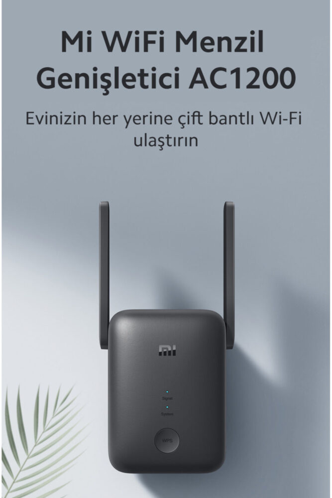 Xiaomi WI-FI RANGE EXTENDER AC1200 SIYAH(Xiaomi Türkiye Garantili) - Görsel 2