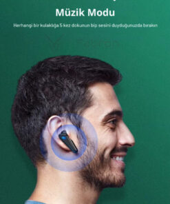 FABRON K55 Kablosuz Oyuncu Kulaklığı Android Ios Uyumlu Düşük Gecikme Gaming Bluetooth Kulaklık Kulak Içi - Görsel 3