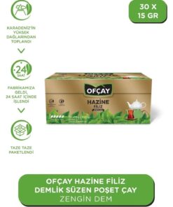 Ofçay Hazine Zengindem Demlik Poşet Çay 60 Adet*15gr (2PK*30) Veya 120 Adet*8 gr (4PK*30) - Görsel 3