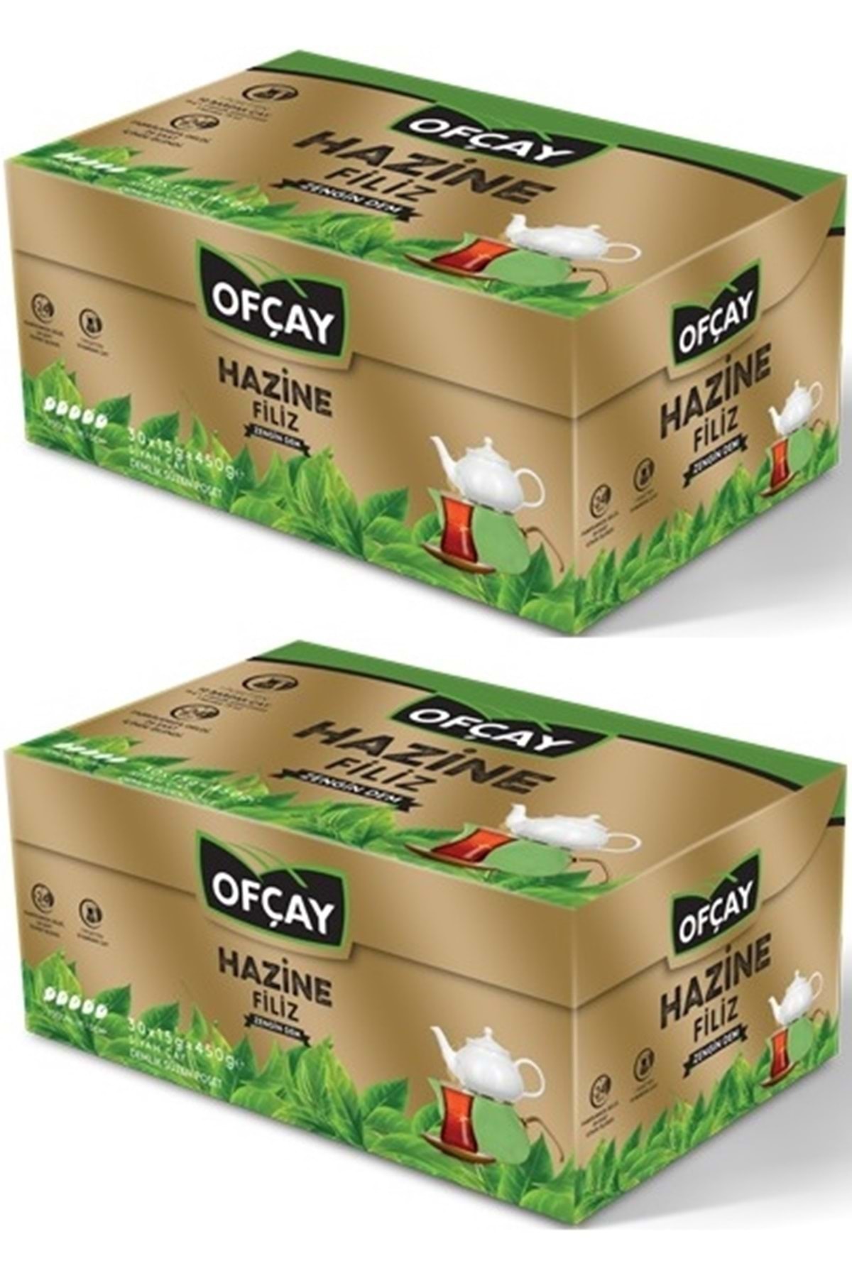 Ofçay Hazine Zengindem Demlik Poşet Çay 60 Adet*15gr (2PK*30) Veya 120 Adet*8 gr (4PK*30)
