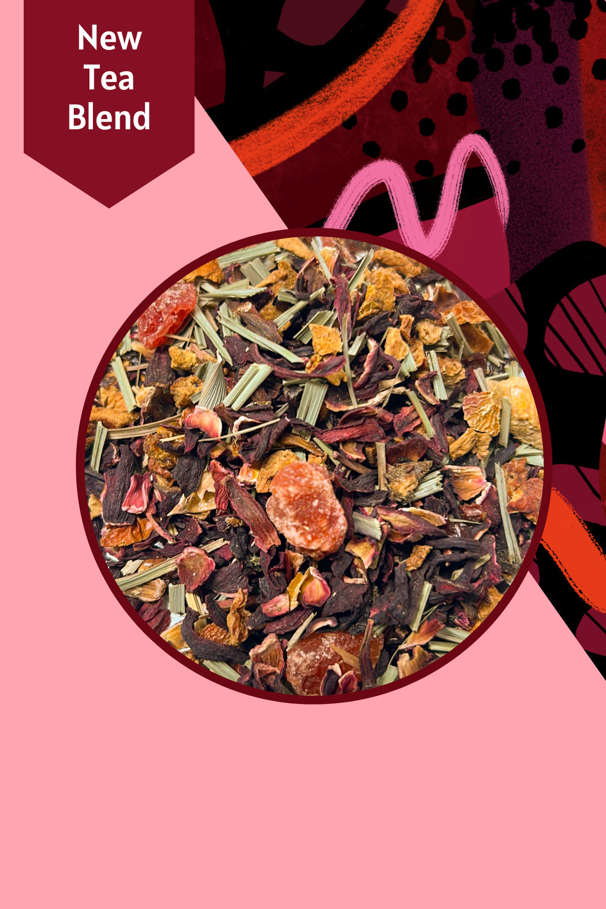 Mim and More Red Forest Tea - Kırmızı Meyveli Hibiskus Çayı 50, gr - Görsel 3