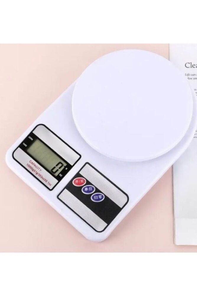 ataşbey Dijital hassas 10 kg mutfak terazisi tartısı lcd ekranlı - Görsel 2