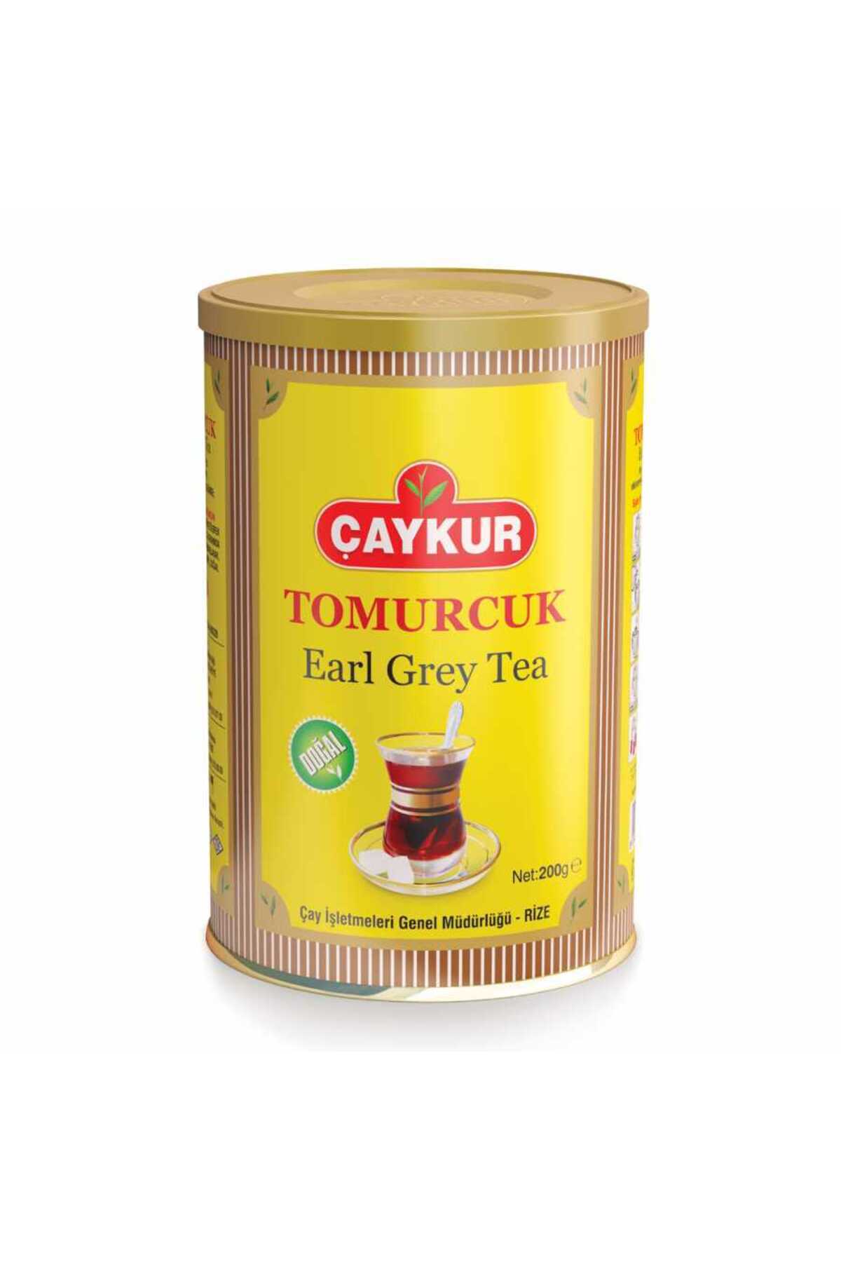 Çaykur Tomurcuk Çay 200gr (Silinidir Kutulu) (Earl Grey) /