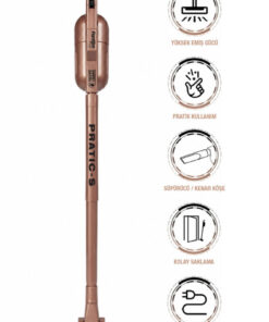 FANTOM Pratıc-S P1200 Toz Torbasız Dikey Süpürge Rose Gold