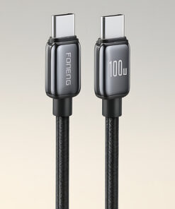 Fibaks 100w 1 Metre Samsung Huawei Xiaomi Apple iPhone 15 16 17 Plus Pro Max Type-C Hızlı Şarj Kablosu