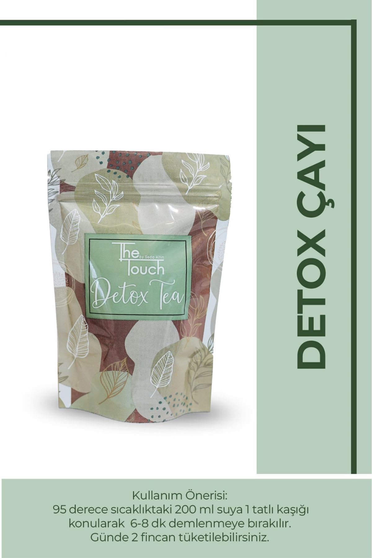 The Touch By Seda Altın 2 adet Detox Tea - Görsel 3