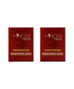 Mincex Karışık Bitkisel Kapsül Çay 2 Kutu (60 Adet Kapsül)