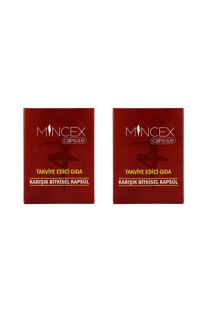 Mincex Karışık Bitkisel Kapsül Çay 2 Kutu (60 Adet Kapsül)