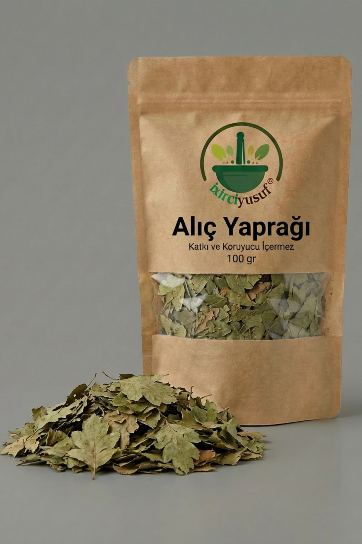 ixirciyusuf Alıç Yaprağı / Alıç Çiçeği / Alıç Çayı (Aluç Yaprağı) – Kurutulmuş Bitki Çayı 100 g – Doğal