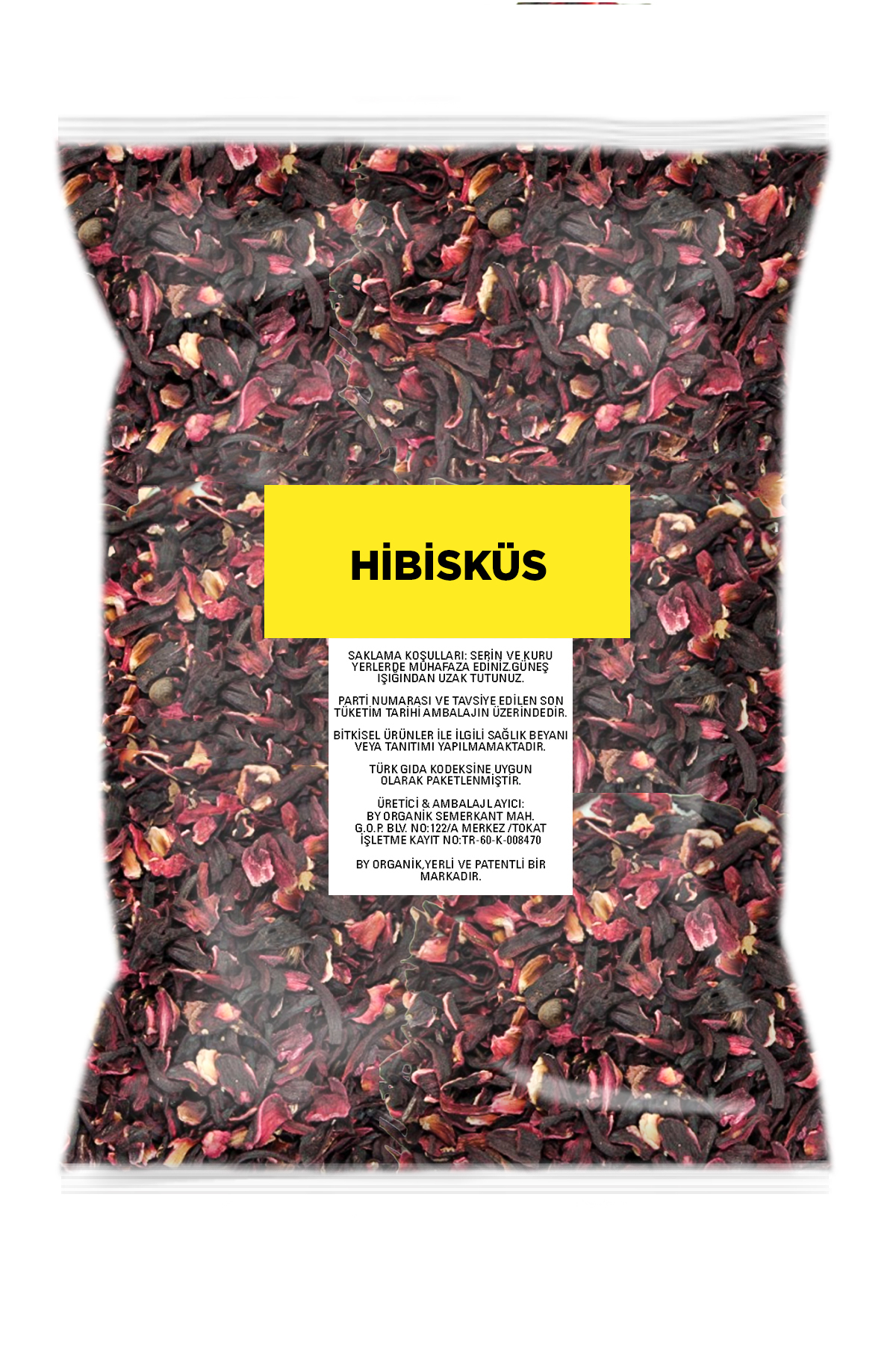 BY ORGANİK Hibisküs Çayı 1 Kg
