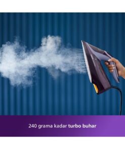 Philips 8000 Serisi Azur Buharlı Ütü, 3000W, SteamGlide, 240 g Şok Buhar, Sıfır Yanık Garantisi, DST8021/30 - Görsel 3