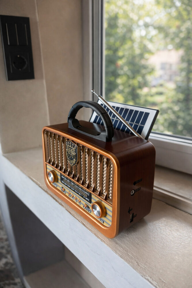 MEMİTA Everton rt-878 usb am-sw-fm bluetooth panelli nostalji radyo - Görsel 3