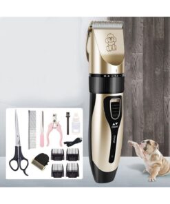 Emtu Life C5 Kırpık 10 In 1 Ayarlanabilir Şarjlı Kedi Köpek Tıraş Makinesi Pet Evcil Hayvan Tüy Kesme Aparatlı - Görsel 3