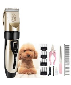 Emtu Life C5 Kırpık 10 In 1 Ayarlanabilir Şarjlı Kedi Köpek Tıraş Makinesi Pet Evcil Hayvan Tüy Kesme Aparatlı