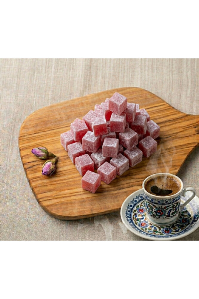 Ertokuş Efendi Isparta Çifte Kavrulmuş 0 Şeker Pancarı Gül Lokumu 250 gr - Görsel 2