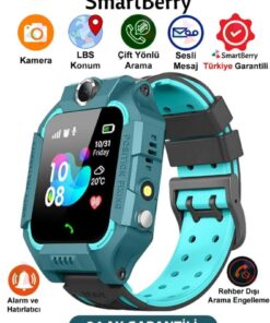 Alternative view of Smartberry Z2 Lbs Konumlu Akıllı Çocuk Takip Saati Sim Kartlı Arama, Kameralı, Gizli Dinleme Özellikli - Yeşil
