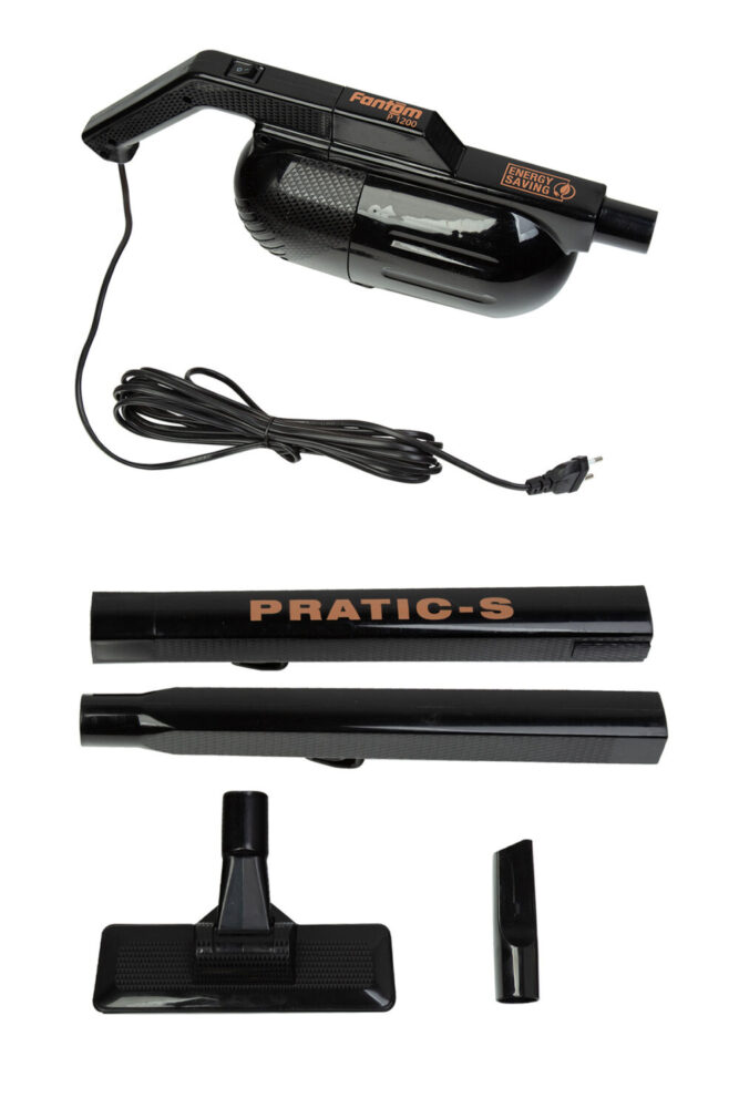 FANTOM Pratıc-S P1200 Toz Torbasız Dikey Süpürge Siyah - Görsel 3