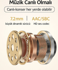 Alternative view of Qcy T13 Anc 4 Mikrofon Bluetooth 5.3 Kablosuz Kulaklık Siyah Aktif Gürültü Engelleyici