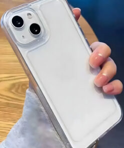 Alternative view of Fibaks iPhone 13/14/15 Kılıf Renksiz Şeffaf Yumuşak Ince Esnek Silikon Kapak
