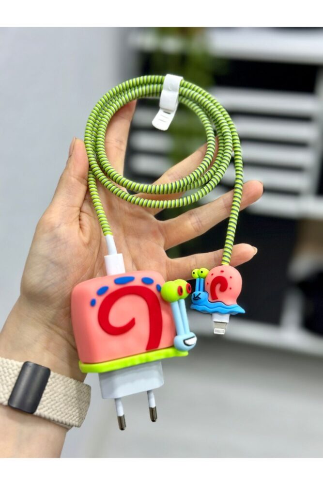 Go Aksesuar iPhone 18/20/25 W Şarj Cihazı Uyumlu 4 Parça Şarj Koruma Seti - Görsel 2