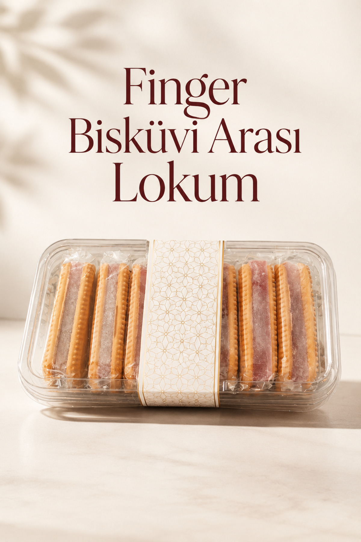 Şener BİSKÜVİ ARASI LOKUM FİNGER BİSKÜVİ ARASI LOKUM 250 GR