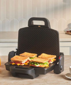 Emsan Future Essential Tost Makinesi Matte Black 1800 W 4 Dilim Kapasiteli