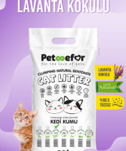 Petefor 20 LT Lavantalı Kedi Kumu
