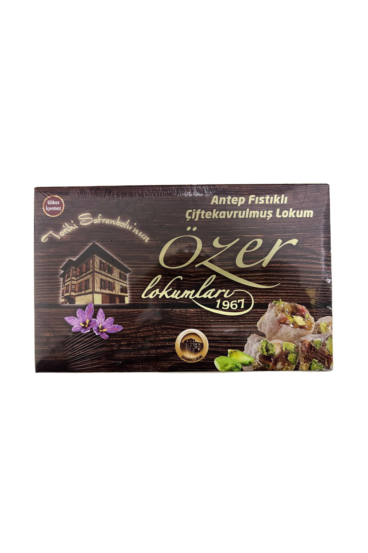 ALİ ÇELİK TARİHİ SAFRANBOLU ÖZER LOKUMLARI 1967 Çifte Kavrulmuş Safranbolu Lokumu 275 Gr