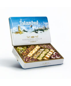 Tuğba Kuruyemiş Geleneksel Tatlar Metal Kutu 540 Gr (İstanbul)