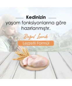 Alternative view of Bonnie Tavuklu Yetişkin Kedi Maması 10 Kg