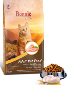 Bonnie Tavuklu Yetişkin Kedi Maması 10 Kg